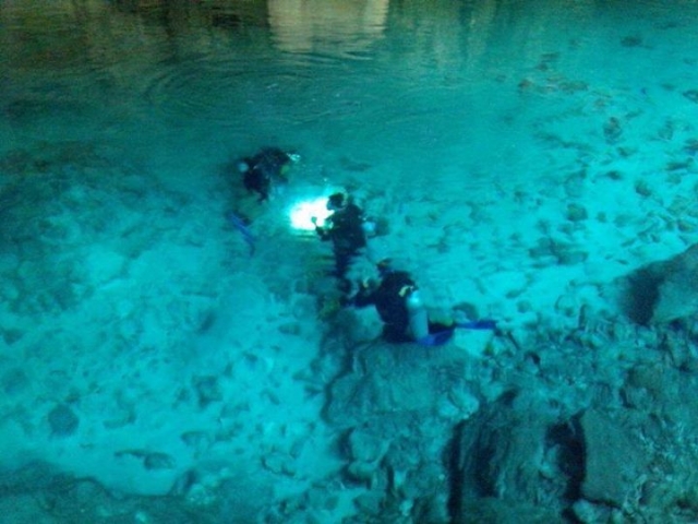 buceo en cenotes
